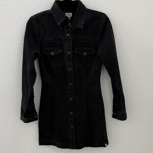 Rhythm Black Jean dress